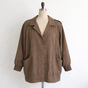 SOLD Vintage 80's Regal USA Jacket Bomber Oversized Cropped Retro Streetwear